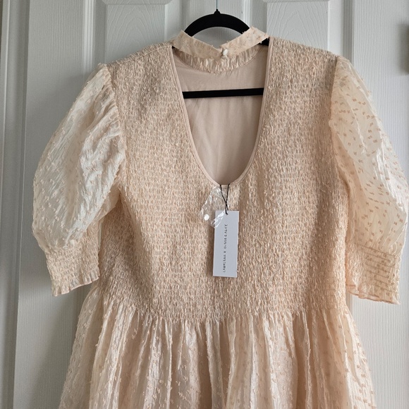 Labelrail x Olivia & Alice Mini Smock Dress - Picture 8 of 9